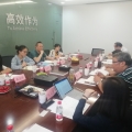 上海市舊區改造政策研究課題組成員蒞臨我司調研交流