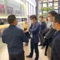 上海市文旅局副局長、市文物局副局長褚曉波一行蒞臨我司視察疫情防控和復工復產工作