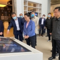 湖南省人民政府駐滬辦及上海市湖南商會相關領導一行來我司考察調研