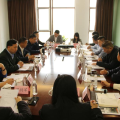 建為新聞 | 岳陽縣縣委常委、縣委統戰部部長楊前進一行蒞臨建為歷?？疾煺{研